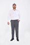 Gray Plus Size Men's Lycra Oversized High Waist Jeans Relaxed Fit Jean Denim