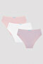 Girl's Floral 3-Piece Slip Panties
