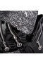Women's Backpack Double Compartment Sports Bag (23X26X14 cm) Black Krsk Patent Leather - 3