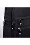 Women's Multi-Eye Large Internal Volume Waterproof Backpack Black - 5