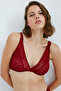 Burgundy Pureness Wire Perfect Colors Bra
