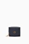 Navy Blue Embossed Pattern Wallet