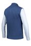 Men's Knitwear Blue Vest with Zipper Pockets Steel Knitwear Classic Fit - 4241J - 4