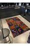 Multicolor Mixed Shape Leopard Snake Wild Animal Pattern Modern Decorative Carpet 2310 - 7