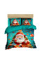 Christmas Santa Artificial Intelligence Digital Duvet Cover Set