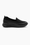 Women's Black Strec Heel Gel Orthopedic Mother Casual Shoes