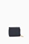 Navy Blue Embossed Pattern Wallet - 2
