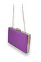 Purple Satin Silver Case Stone Evening Dress and Evening Bag - Portfolio - 7
