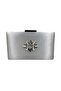 Silver Gray Satin Case Stone Evening Dress Bag Night and Portfolio