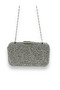 Silver Stone Evening Bag Evening Bag Handmade Bag Chain Bag - 4