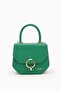 Grass Green Corner Design Handbag