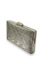 Anthracite Gray Wedding Engagement Evening Dress Bag Laser 2026 Special Series Waterway Patterned Clutch Stylish Evening Model - 2