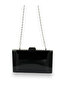 Black Kumsim Imported Evening Dress Bag with Silicone Coating Evening Bag Henna - 4