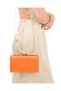 Orange Color Satin Evening Dress Bag Evening Bag Purse - 4