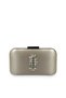 Nude Color Satin Silver Case Silver Stone Evening Dress Bag Evening Bag Portfolio
