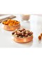 Copper Snack Bowl Melted Matte Copper Color Gold Detailed - 2