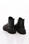 Women's black nappa genuine leather boots 315422453 - 3