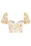 Vícebarevné Pop Up Puff Bustier - 6