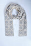 Cannage Patterned Knitwear Scarf - 2