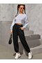 Sweatpants Black Ribbed Legs - 2