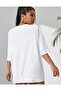 Azurco Oversize Plain White Tshirt - 3