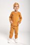 Cotton Ribbed 3-Piece Set Baby and Kids Set Orange - 2