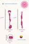 Set of Four Dog Toy with Sound and Traction Plush Rope Toy Dog Play Ball - 7