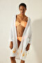 Striped White Kimono - 3