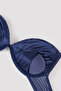 حمالة صدر Wombra Essentials Push Up مدعومة باللون الأزرق الداكن - 6