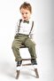 Baby&Child Salopet Set Shirt Pants Bow Tie