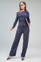 Women's Shoulder Detailed Trousers Set - 4