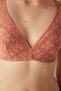 #nounderwear Dusty Rose Wirefree Unpadded Lace Bra - 2