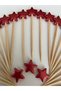 No:56 - 50Pcs Decorative Star Beaded Promise Engagement Birthday Party Stylish Cocktail Ornament Toothpick - 2