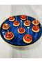 No:51 - 100Pcs Decorative Pearl Beaded Heart Engagement Birthday Party Cupcake Mevlüt Ornament Toothpick - 7