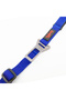 Travel Leash Vehicle Safety Buckle Cat Dog Traveling Transport Strap Navy Blue - 3