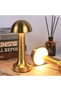 Touch Mushroom Table Lamp, Gold, 22X9,
