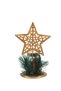 Gold Star Figured Candle Holder 15 cm - 3