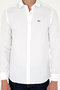 Men's White Long Sleeve Basic Shirt 50293948 -Vr013 - 6
