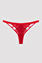 Strap Detailed Thong Panties - 3