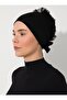 Black Stoper Knobed Fit Bonnet - Canvas - 4