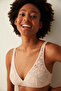 #nounderwear Blossom Light Pink Wireless Lace Bra
