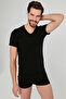 Basic V-Neck Slim 2-Piece T-Shirt