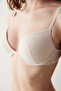 فتحة أمامية Lol Up Lace Lace Beige Bra - 2