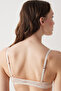 فتحة أمامية Lol Up Lace Lace Beige Bra - 3