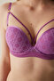 حمالة صدر مدعومة بدون حمالات من Heart Strappy Lilac Underwire - 3