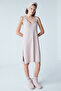 Dusty Rose Dazzling Knitted Dress - 2