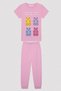 Girl's Jelly Bear Multicolored 2-Piece Pajama Set - 2
