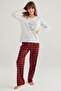 Family Red Gingham Pajama Set - 2