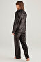Dark Velvet Pajama Set - 6