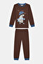Cotton Boy's Hedgedog 2-Piece Multicolor Pajama Set - 2